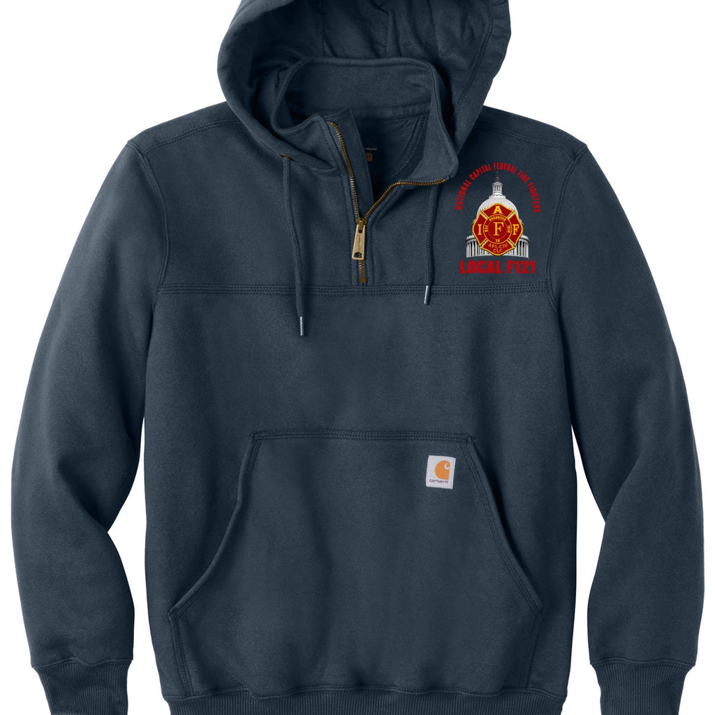 Carhartt® Rain Defender® Paxton Heavyweight Hooded Zip Mock Sweatshirt
